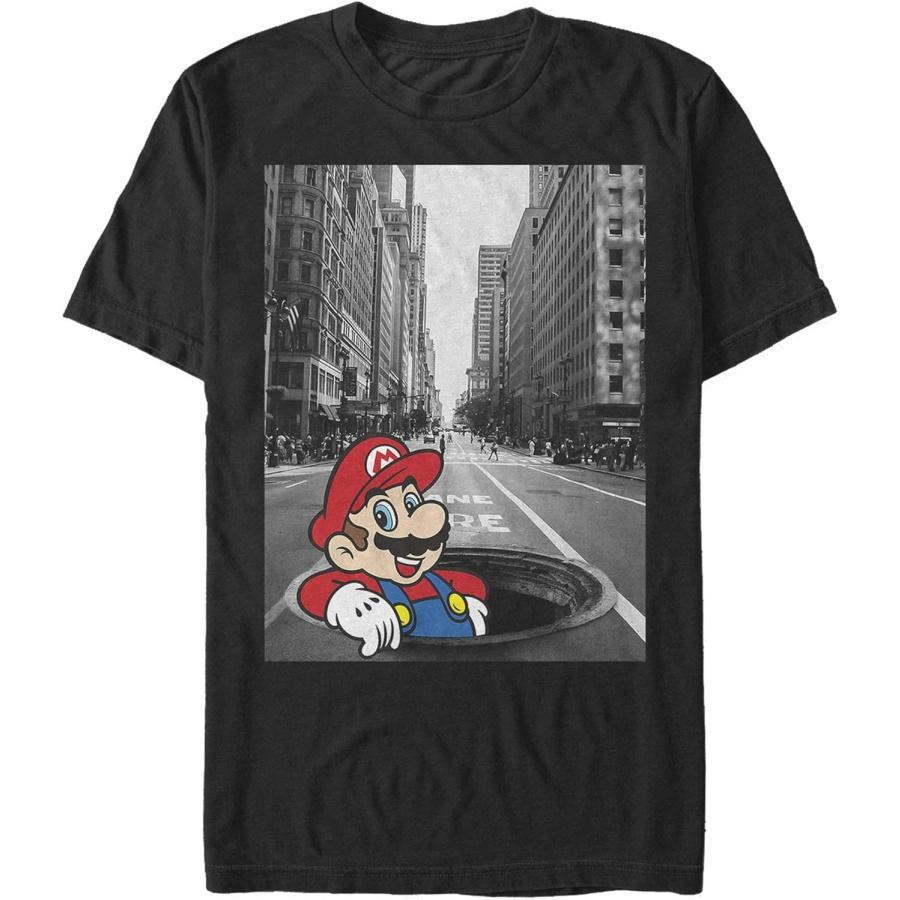 Мужская футболка Nintendo XXXXXL чёрный