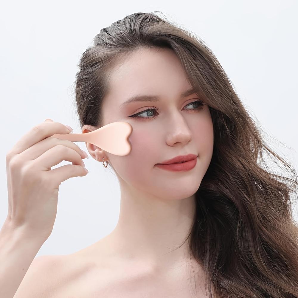 New Facial Care Massage Gua Sha Roller Applicator Enhances Absorption of Skincare Products, Perfect for Facial Spa, A Great Gift for Friends