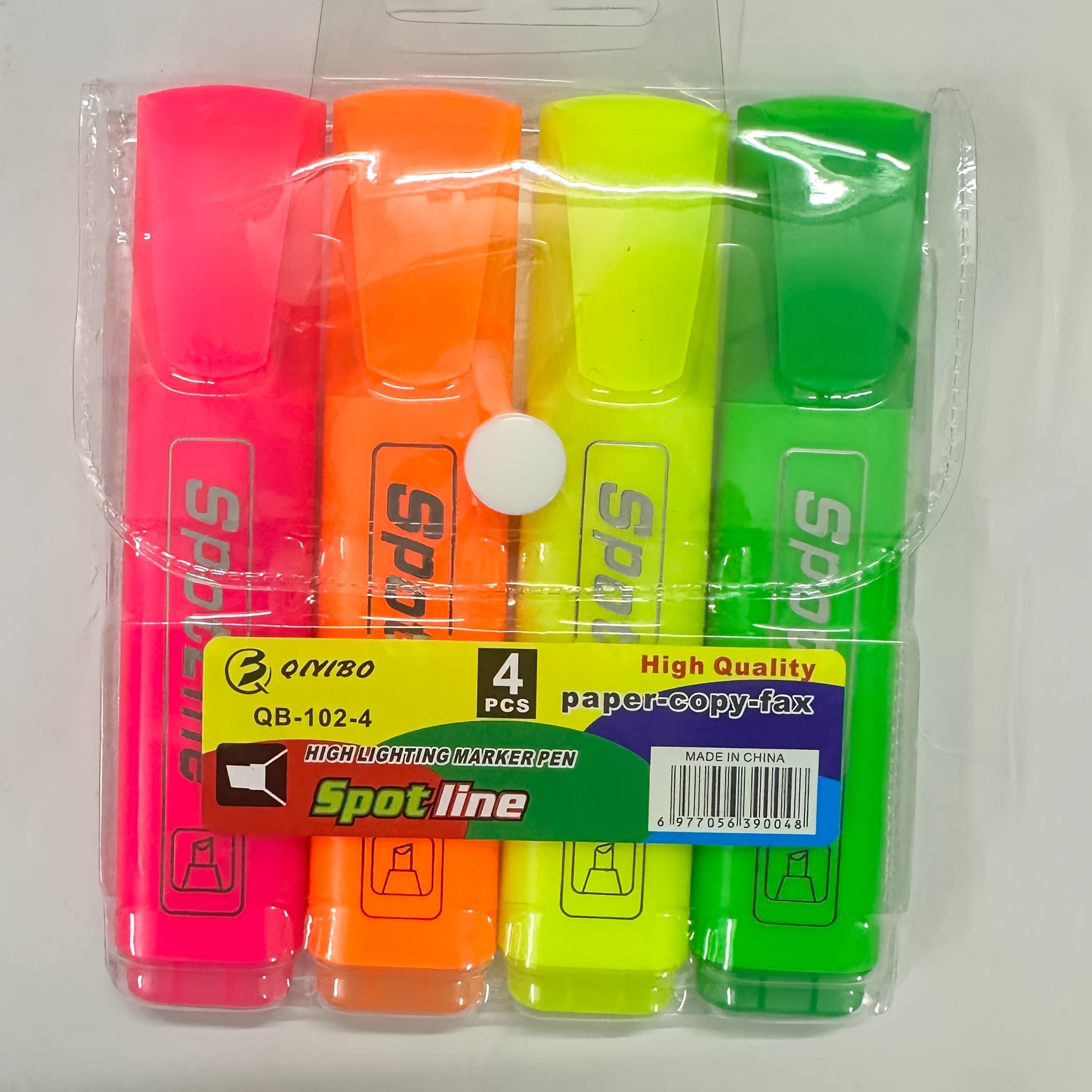 

4/6-цветные хайлайтеры Superliner - Без батареек, без запаха, 10 применений, идеально подходят для офисных и школьных хайлайтеров