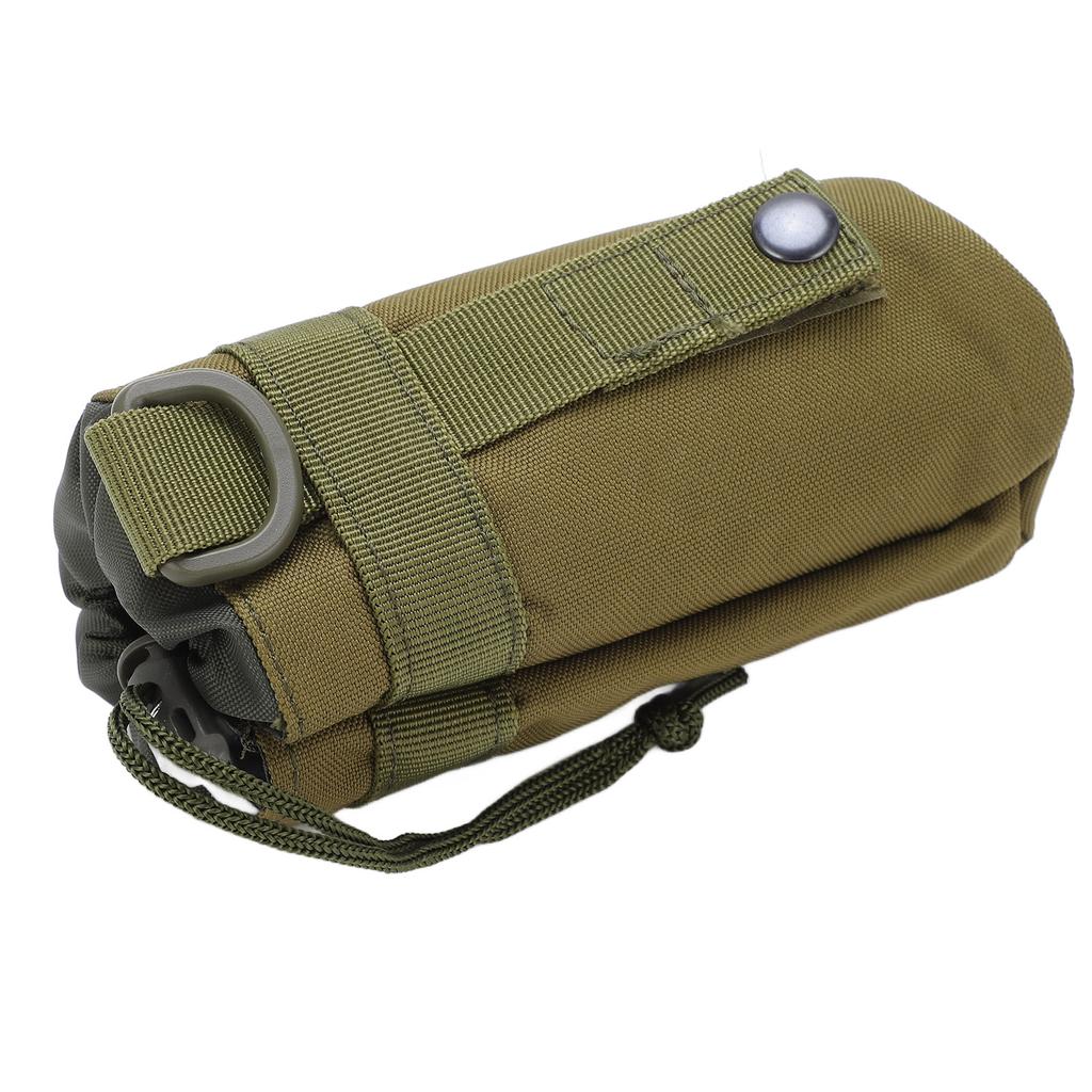 Water Bottle Pouch Hand Free Portable Cycling Water Bottle Bag for Outdoor ActivitiesGreen