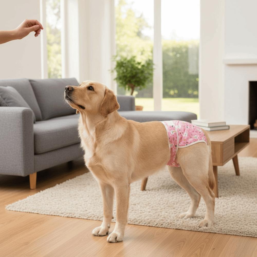 Leak-Proof Dog Physiological Pants Elastic Waist Dog Sanitary Panties Pet Incontinence