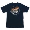 Santa Cruz OPUS FADE DOT Skateboard T-shirt NAVY