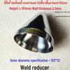 Hongshun 304 Stainless Steel Polished Concentric/Eccentric Reducer Pipe