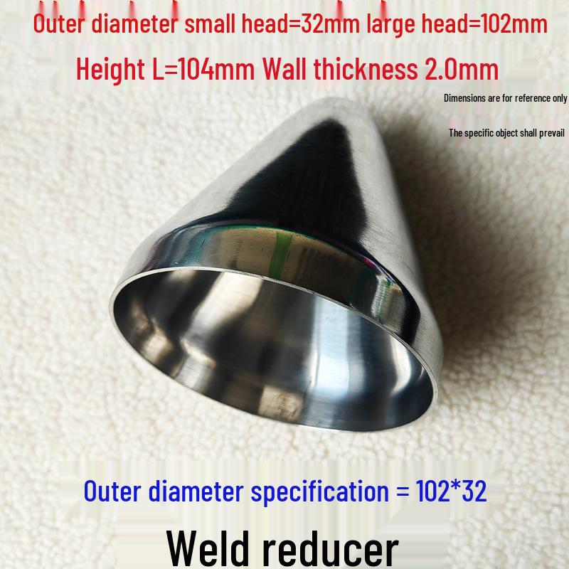 Hongshun 304 Stainless Steel Polished Concentric/Eccentric Reducer Pipe