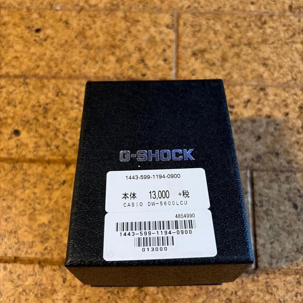 Used CASIO G-SHOCK DW-5600LCU Main Body