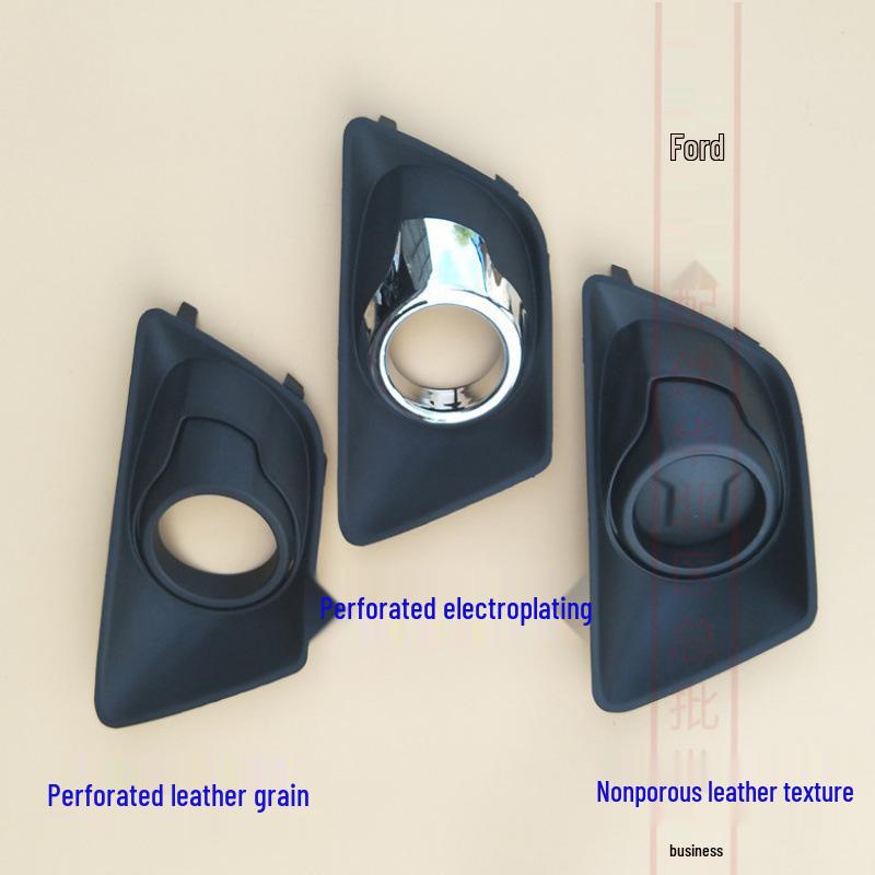 13-17 Ecosport Nebelscheinwerferrahmen & Abdeckung: Galvanisierter Originalstil