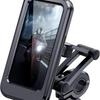 Waterproof Motorcycle Bike Mobile Phone Holder Support Universal Bicycle GPS 360° Swivel Adjustable Motorcycle Cellphone Holder