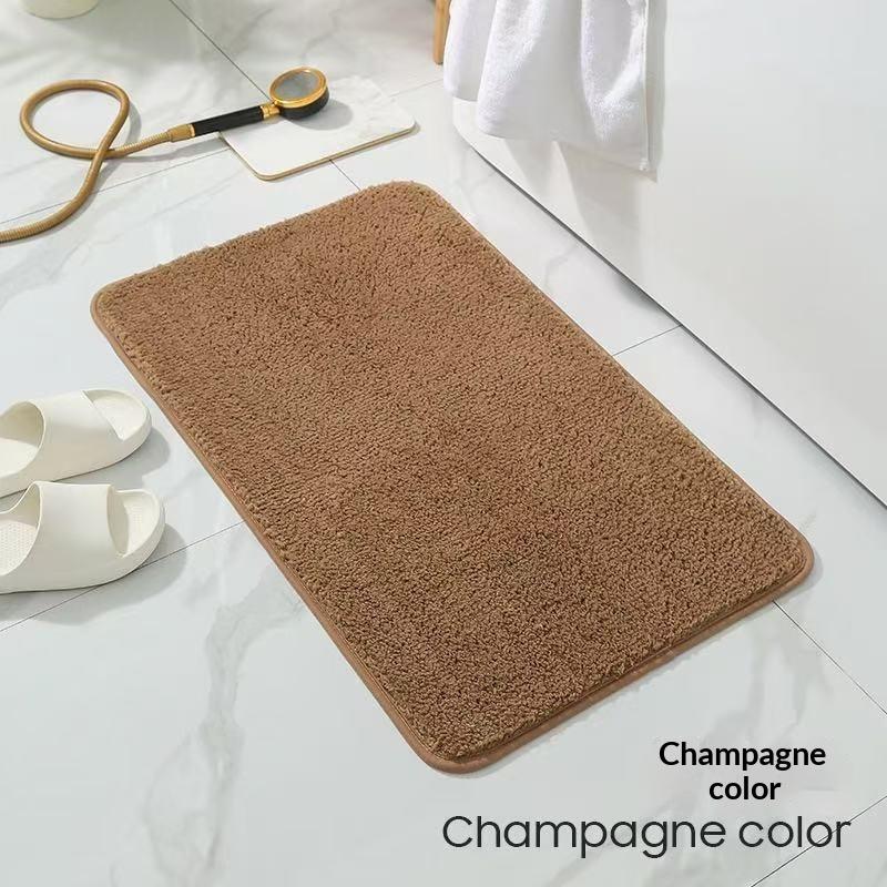 Crystal Velvet Non Slip Absorbent Bath Mat Floor Mat Doormat For Bathroom Entryway Indoor Use