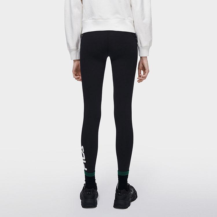 New FILA Leggings Women's Black F11W319604FBK