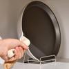 Sturdy Base Kitchen Pan Organizers Stand for Multiple Cookware Featuring Durable Stainless Steel Construction