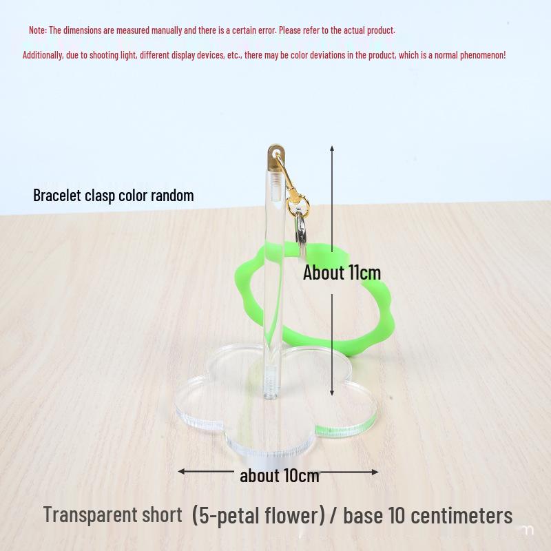 Portable Wooden Yarn Holder for DIY Knitting