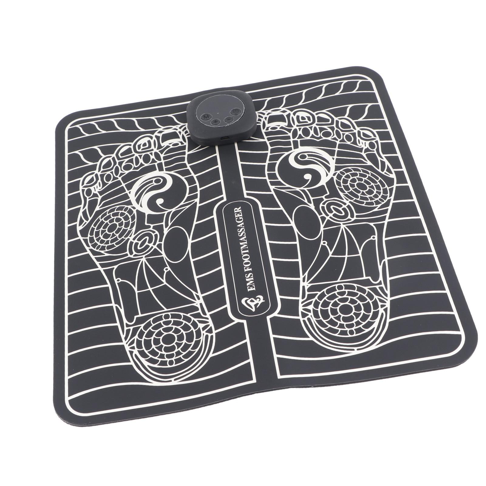 

Электрический массажный коврик для ног USB ЖК-дисплей EMS Массажная подушка для ног Машина-стимулятор для ног