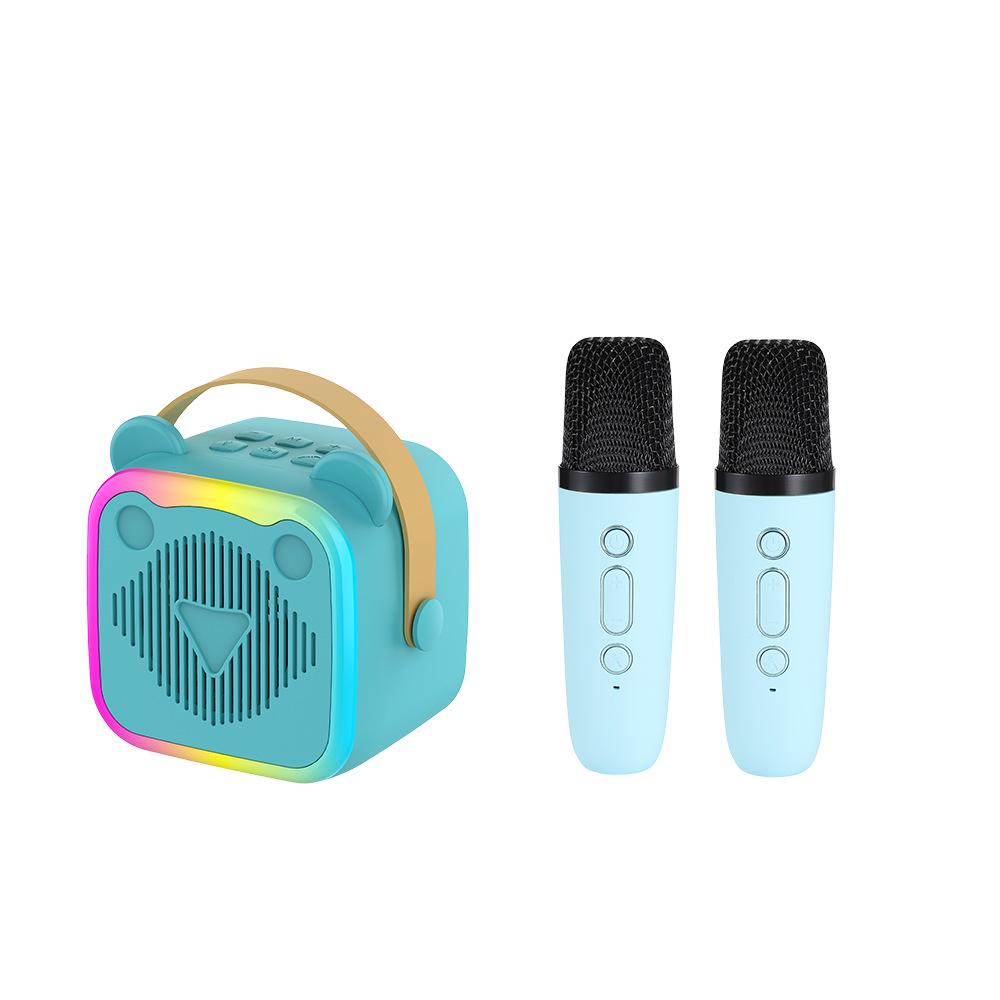 K10 All-in-One Bluetooth Karaoke-Lautsprecher & Mikrofon - Perfektes Gesangsgeschenk für Kinder (K12-Version)