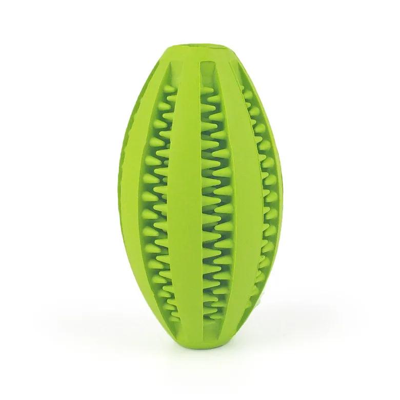 Pet Dog Chew Toys Teeth Cleaning Snack Ball Pet Dog Toy Ball Natural Rubber Super Tough Interactive Bouncy Pet Supplies