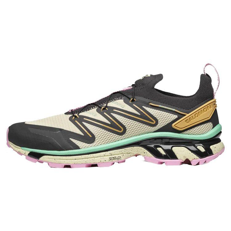 SALOMON XT Rush Fabric Cushioning Slip Resistant Height Increasing Low top Running Shoes Unisex Moth Yellow L47137700