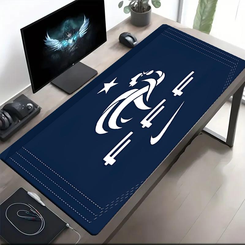 FFF Theme Mouse Pad, Non Slip Rubber Base, Multifunctional Office & Home Decor, Perfect for Workspace Personalization.