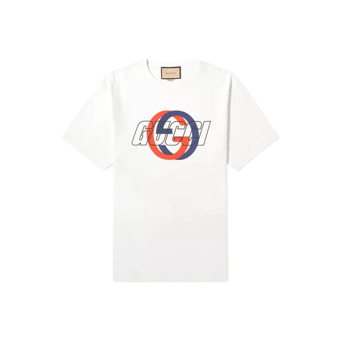 GUCCI Interlocking G Printed Cotton T-shirt