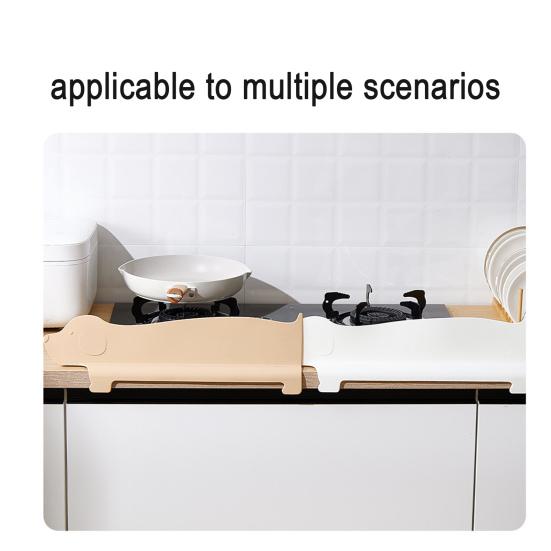 Yousheng 1/2Pcs Cartoon Dog Silicone Sink Splash Guard with Suction Cups Vegetable Washing Water Splash Protector Kitchen Countertop Puppy Anti-Splash