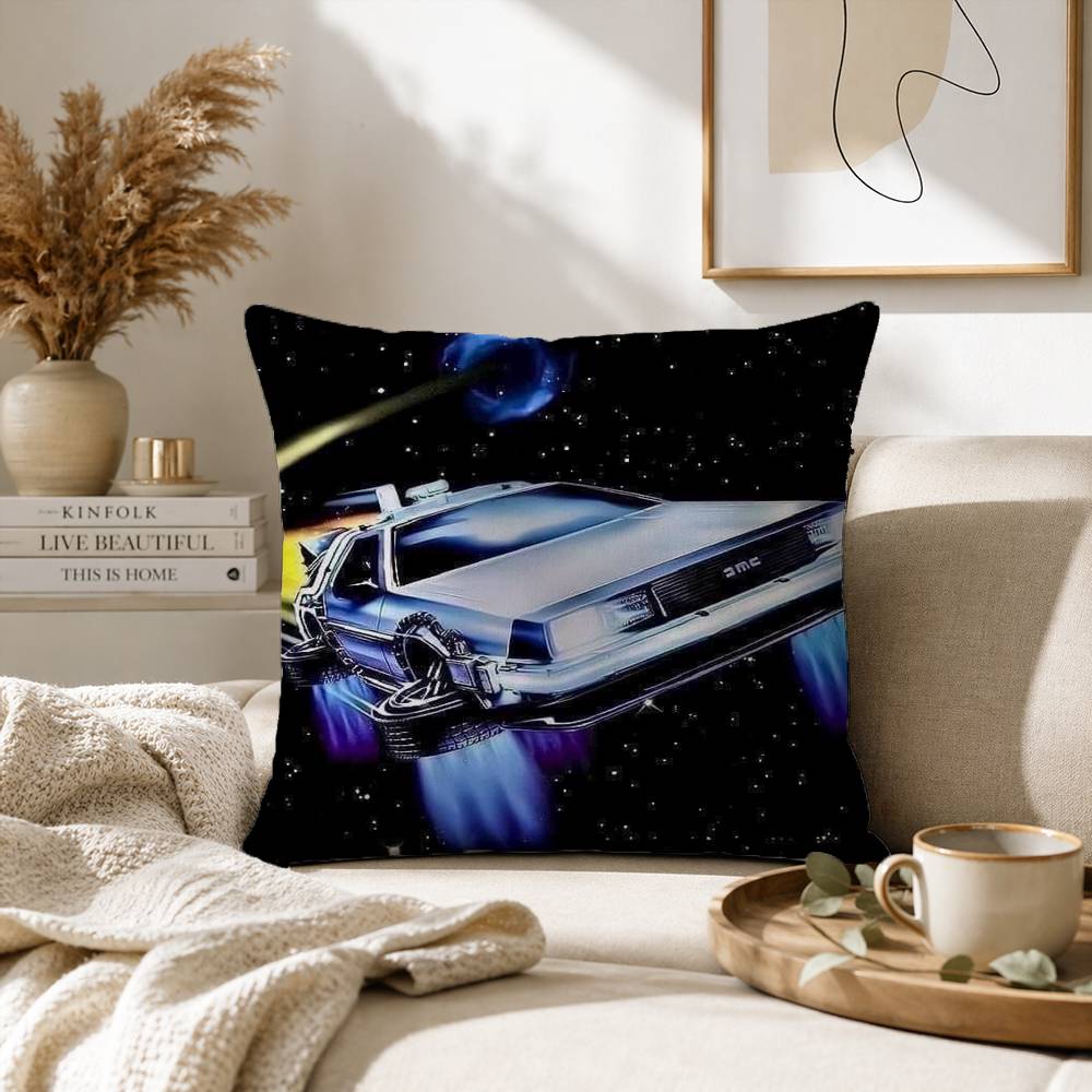 Back to the Future Pillow Case for Sofa Living Room Home office Decor Protective Cover