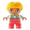 Big Building Blocks Boy Girls Family Policemen Figures Doll Compatible Duplos Children Kids Self Locking Bricks Assemble Toys