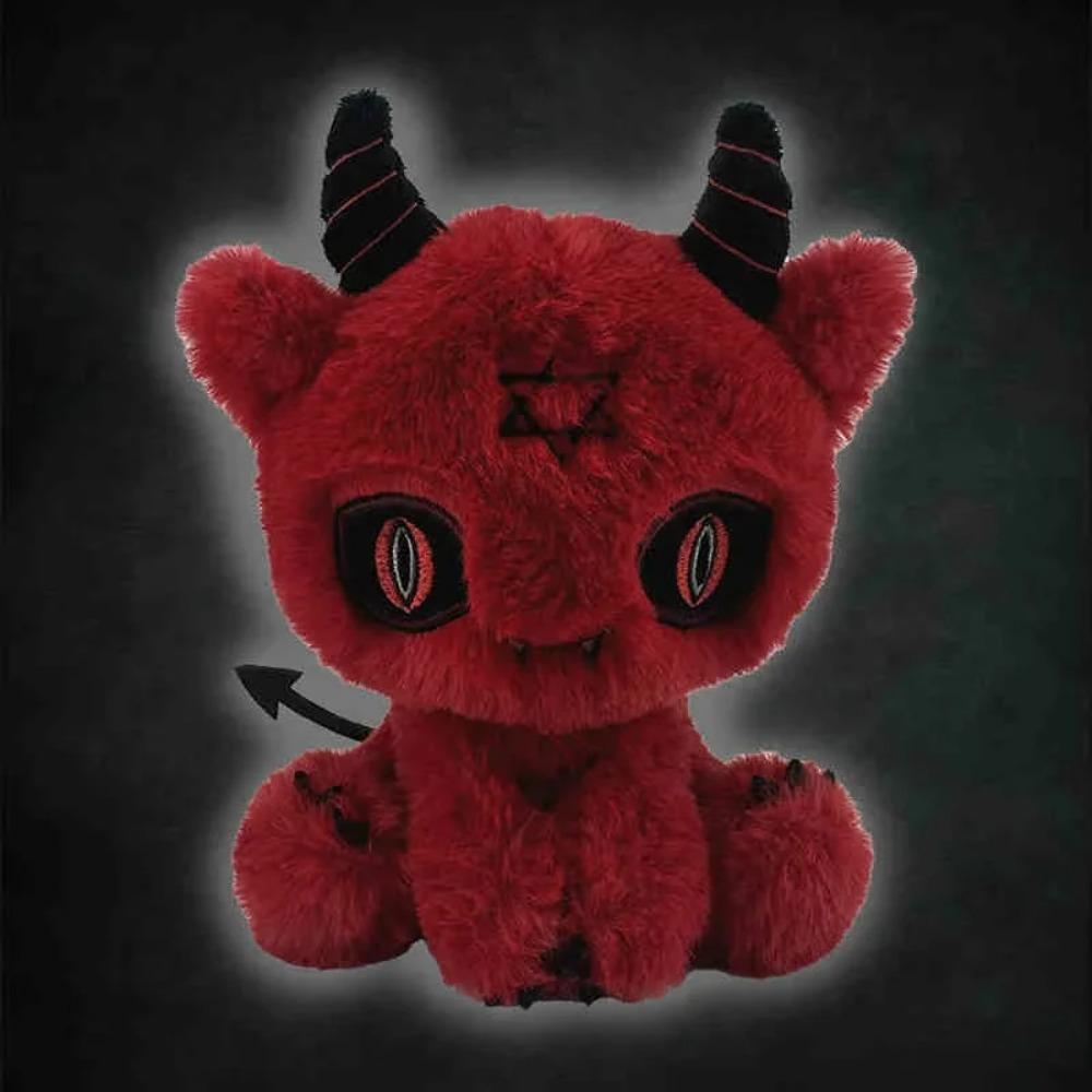 Dark Elf Plush Doll Gothic Punk Original Cartoon Plush Toy Super Soft Stuffed Halloween Animal Pillow Cool Girl Birthday Gift