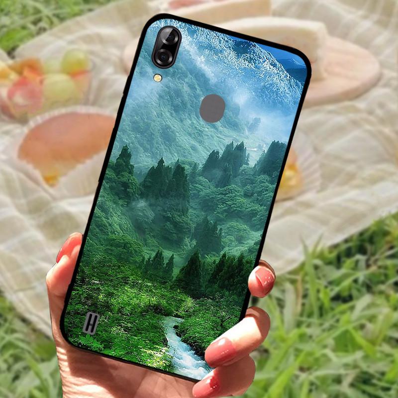 Case For Blackview A60 Cover Silicone Marble Cat Lion TPU Black Soft Covers for Blackview A60 A 60 Bags