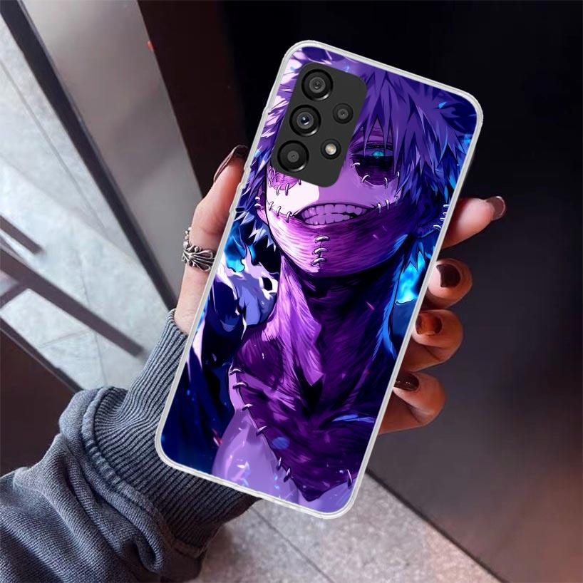 Dabi MHA My Hero A-Academy Phone Case For Samsung Galaxy A17 A57 A37 A16 A26 A36 A56 A15 A25 A35 A55 A14 A13 A54 A53 A34 A24 A33