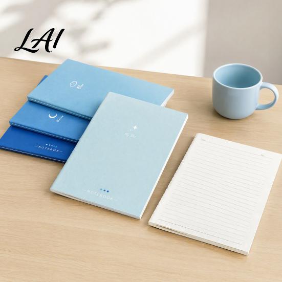 Academic Planner for Teens Softcover Notebook with Thickened Paper 180 Degree Lay Flat Binding A4 Daily Writing Design Gradient Color Journaling And