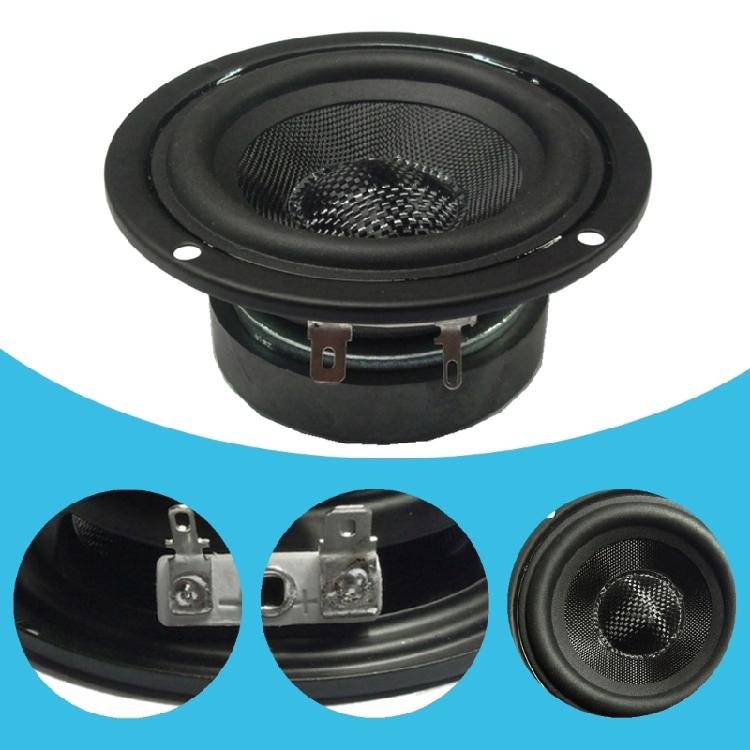 Enhances Bass 4.5inch Woofers Subwoofer Hifi Speakers HiFi Sound, Fiberglasses Constructions, 4Ohm, 30W Rating