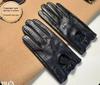Atmungsaktive Rutschfeste Retro Radfahrer Lederhandschuhe - Echtes Lammfell
