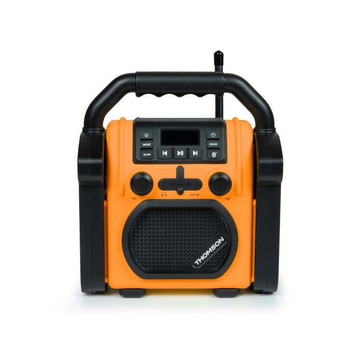 Radio Et Enceinte De Chantier - THOMSON - Bluetooth - 30 Watts - Résistant Aux Éclaboussures - AUX In