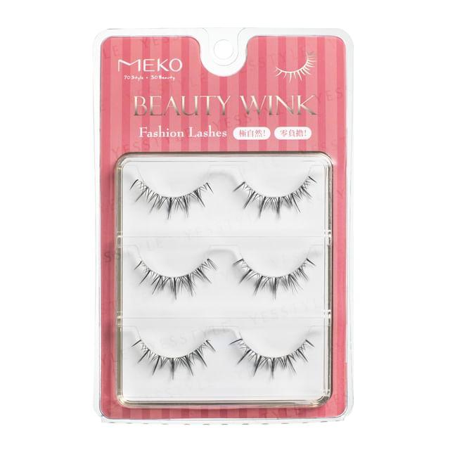 

MEKO - Beauty Wink Fashion Lashes I-025 Thick Type 3 Pairs