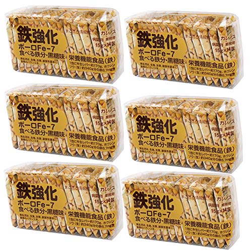 Galenus Iron-Fortified Bolo Fe-7 (15g x 14 packets) x 6 bags/box