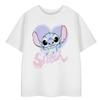 Lilo & Stitch Girls Heart Short-Sleeved T-Shirt
