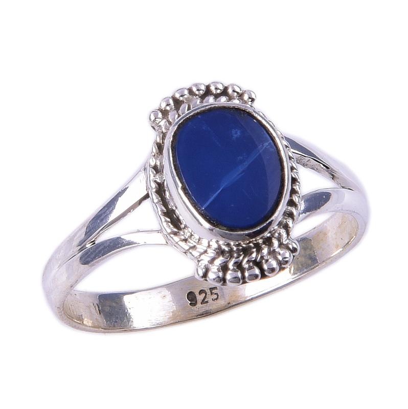 Natural Australian Opal Gemstone 925 Solid Sterling Silver Jewelry Ring S.9 A6i34