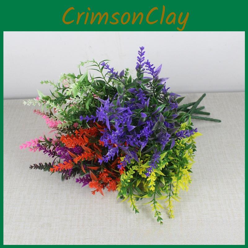 Flower Lavender Artificial Decor Weddings And Indoor Softlandscape Displays