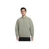 Dri-Fit Impossibly Soft 24.7 Series Quick-Dry Stand Collar Solid Color Sweatshirt Men Sweatshirt Light-Green-Gray Steel-Green HQ6954320
