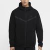 Nike Tech Fleece Full Zip Hoodie Black Men Tops CU4489-010