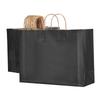 Kraft Paper Bags with Handles 50Pcs 16x6x12 In Party Shopping Bag Black