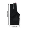 Rutschfester Drei-Finger-Handschuh Elastischer Billard-Trainingshandschuh Billardhandschuh Billardzubehör