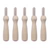 5 Pcs/Set Needle Felting Tools Poking Felting Needles with Wooden Needle Holder
