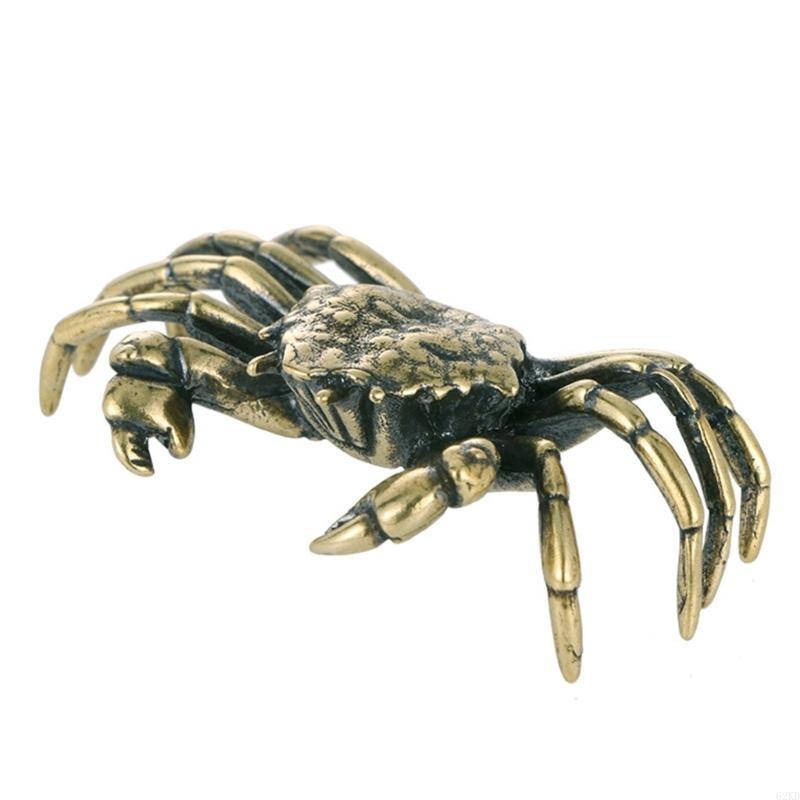 62KD Brass Animal Statue Exquisites Handcraft Art Homes Animal Sculpture Figurine