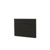 Daks Black Leather Embossed Dd Pattern Card Holder Dbho3e369bk