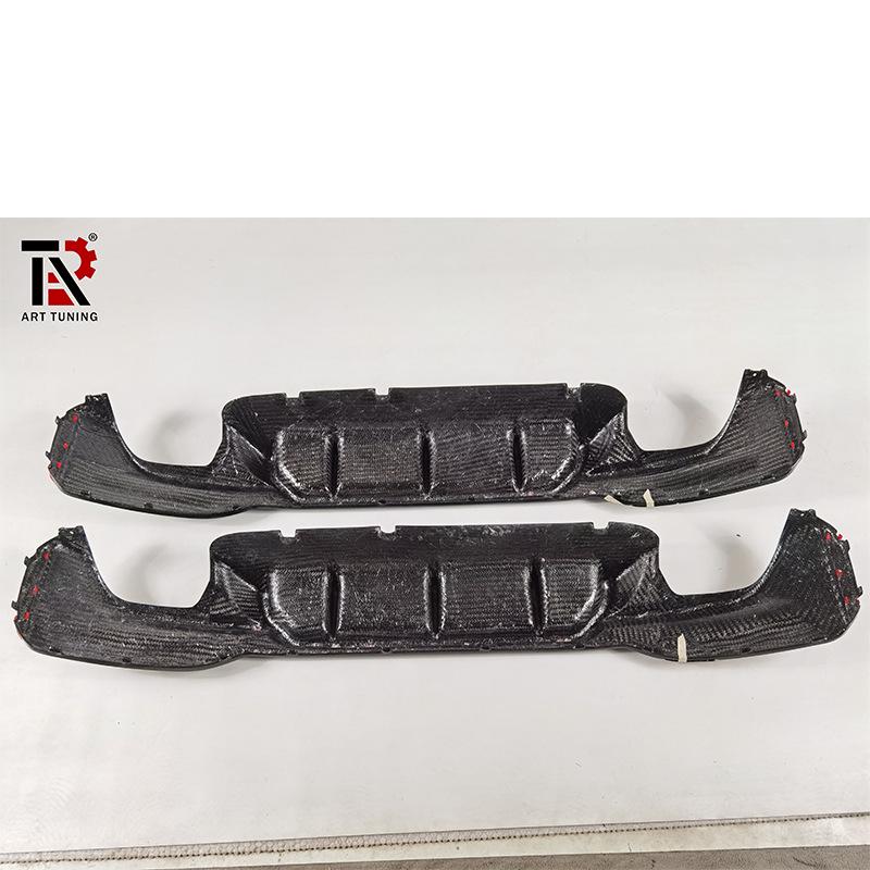 Dry Carbon Fiber Rear Diffuser Lip for BMW 5 Series G30/G38 - M5 Style