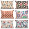 XUNYU Rectangle Cushion Cover Flower Pattern Pillow Case Kids Room Decorative Throw Pillow Cover for Sofa Bedroom JX041
