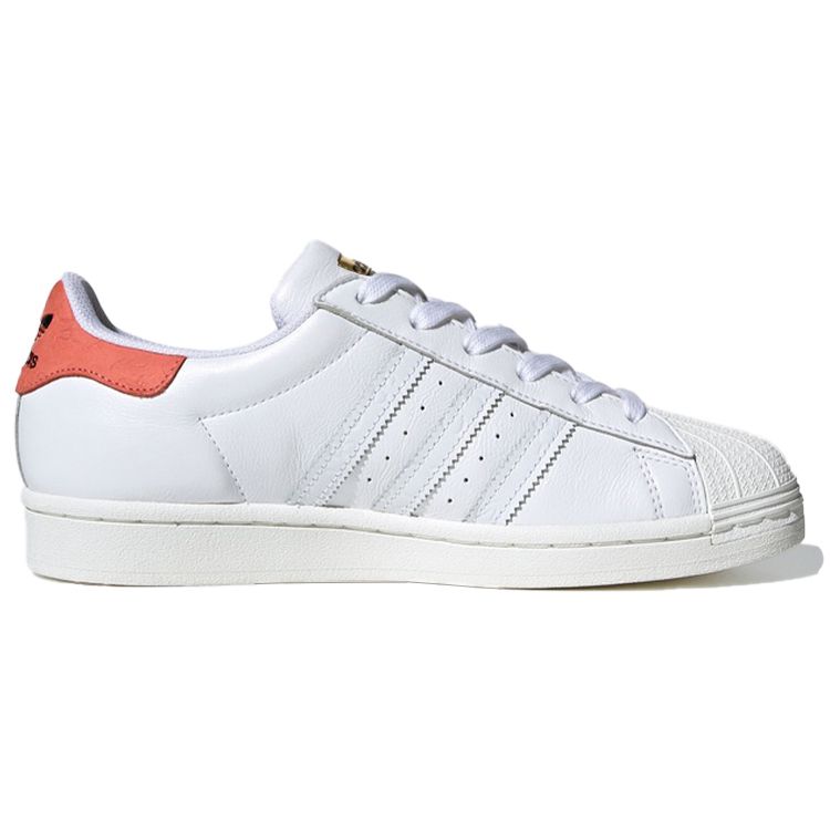 Adidas Originals Superstar Low Top Sneakers Women Sneakers White Pink FW8354