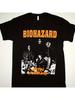 Vintage 1992 Biohazard Graphic T-Shirt- Unisex 230G Tee with Bold Geometric Print
