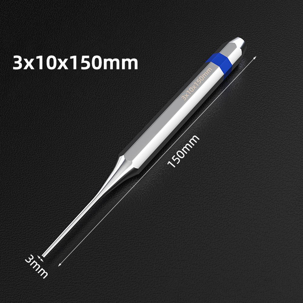 Roll Pin Punch Tool Set 2-8mm Alloy Steel Heavy Duty Remover And Chisel Cone Punch For Watch Repair And Machinery Maintenance