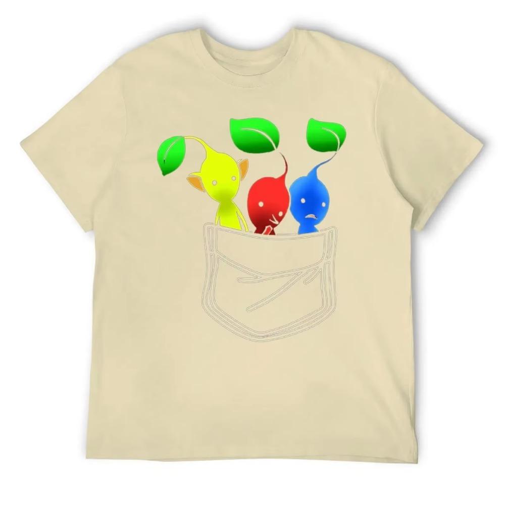 Fresh Pikmins In Your Pocket Jigsaw Puzzle For Sale T-shirt  Sport T-shirts Classic Geeky Fitness USA Size