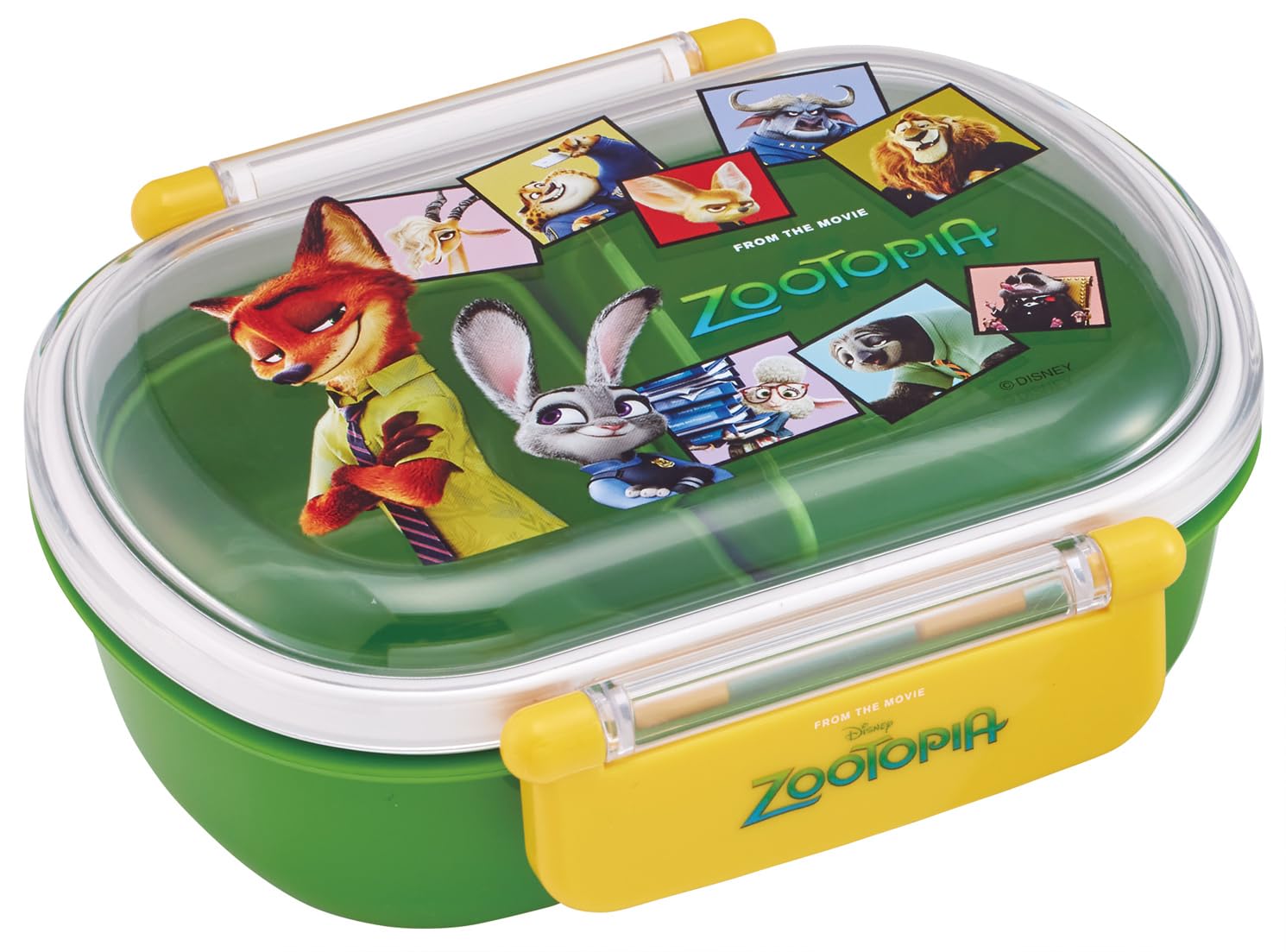 

Skater Bento Fluffy Serving Single 360ml Made in Dishwasher and Microwave Disney Zootopia Suitable for Boys and Kids Box, Capacity, Tier, Capacity,